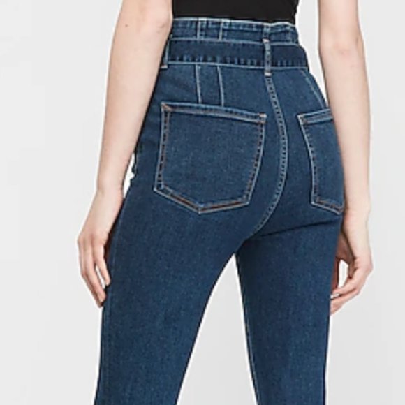 Express High Waisted Skinny Jeans - Picture 2 of 3